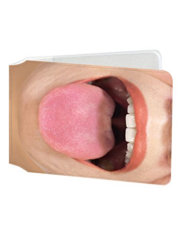 Funny Gift - Tongue Oyster Travel Card Wallet By Brainbox Candy