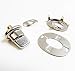 DOT Twist Lock Barrel Stud w/Backing Plate, Common Sense Eyelet & Heavy Duty Clinch Plate 1 Piece Set