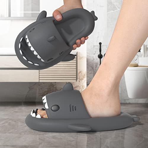 Livano Pantoffels Sloffen Slippers Warme Pantoffels Pluche En 37 Haai Zwart 118 1337395