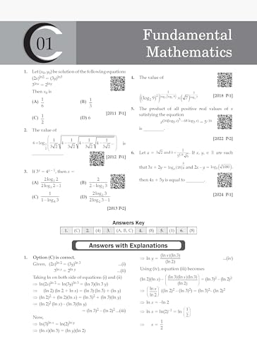 Image of Oswaal JEE Advanced Mathematics | Chapter-wise 20 Previous Years' Solved Papers (2006-2025) | First Time in History - Zero to Hero | First Edition | Manoj Chauhan | For 2026, 2027 & 2028 Exams