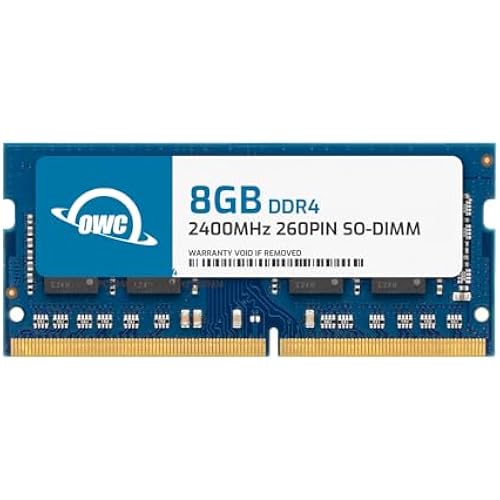 OWC Memory 8GB DDR4 PC4-19200 2400MHz SO-DIMM RAM