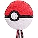 Produktbild amscan 9903153 Pull-Pinata Pokemon Ball, Rot, Weiß, Schwarz