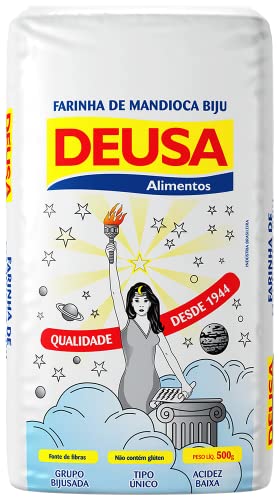 Farinha de Mandioca Deusa Biju Pacote com 500g