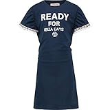 vingino kleid 140 in dark blue, wunderbar weich Vingino Mädchen Girls Kleid PAUSHA Dark Blue (140)