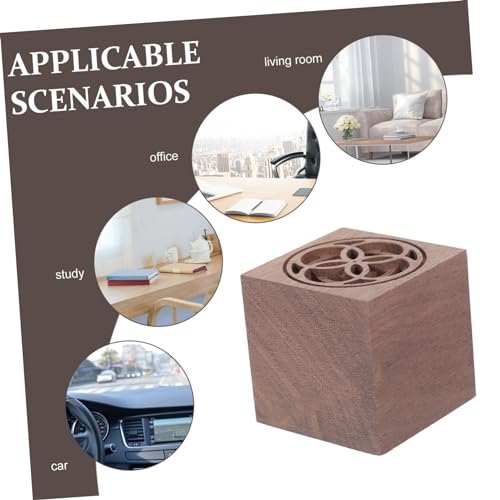 Difusor de aroma eléctrico de madera natural miniatura 5