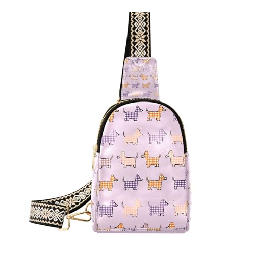 Chiots pied-de-poule dessin animé tendance et mignon pour chambre