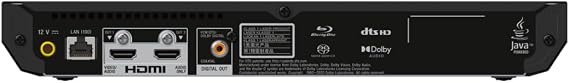 Sony UBP-X700K 4K Ultra HD Blu-ray Disc Player – High Resolution Audio, HDR10, Dolby Vision, Advanced upscaling, Universal player, HDMI & Coaxial SPDIF, User-friendly UX