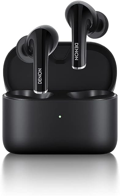 Denon AH-C830NCW True Wireless In-Ear Headphones with Active Noise Cancelling, Water Resistant Earbuds with Crystal Clear Call Quality