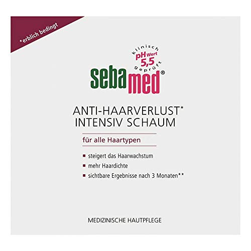 Preisvergleich Produktbild sebamed Anti-Haarverlust Intensiv Schaum, 210 ml Schaum