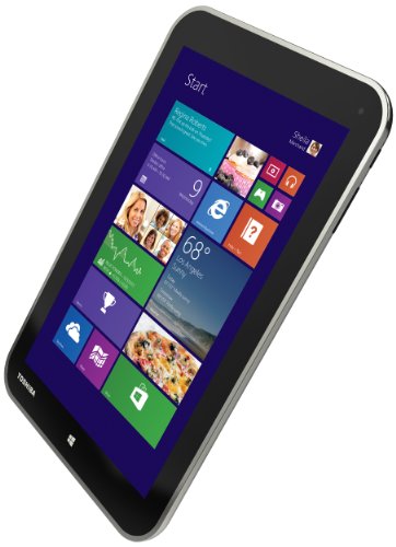 Bild zu Toshiba Encore WT8-A-103 20,3 cm (8 Zoll) Tablet-PC (Intel Atom Z3740, bis zu 1,8GHz, 2GB RAM, 64GB eMMC, Win 8.1) sand-metallic