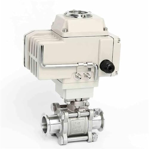 Vanne à bille électrique DN32 pour automatiser les circuits d'eau