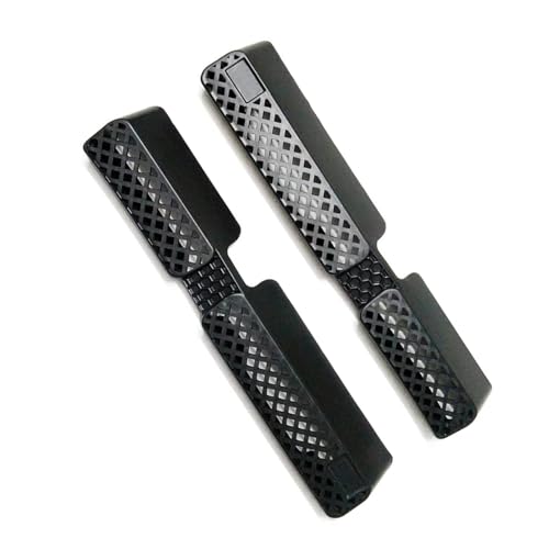 HCPAVEXT Salida Ventilación Aire Acondicionado Rejilla de ventilación para conducto de Aire Acondicionado de Suelo Debajo del Asiento, Color Negro, para Q5 2009-2017
