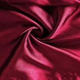 Womens Silk Satin Pyjamas Set 2 Piece Sleepwear Button-Down Long Sleeve Shirts and Pants Pj Sets Solid Color Loungewear Ladies Soft Cosy Pajamas Classic Pjs for All Seasons Hot Pink - Image 4