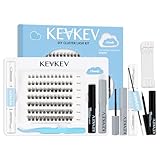 DIY Lash Extension Kit - Lash Clusters, Bond & Seal Overnighter, Sealer & Remover - DIY Eyelash Applicator