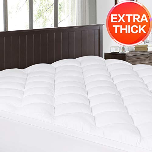 Abakan Cal King Mattress Topper Extra Thick Mattress Pad Cover Super Soft Breathable