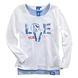  FC Schalke 04 Langarm-Shirt Girls, weiß, Größe: 128
