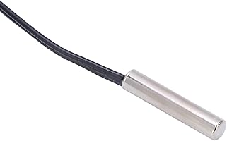 Sonda Temperatura IOVEO NTC 10KOHM - Con Cavo PVC 2 Metri, Campo -35°C A 105°C, Per Riscaldamento/Climatizzazione - Foto 3