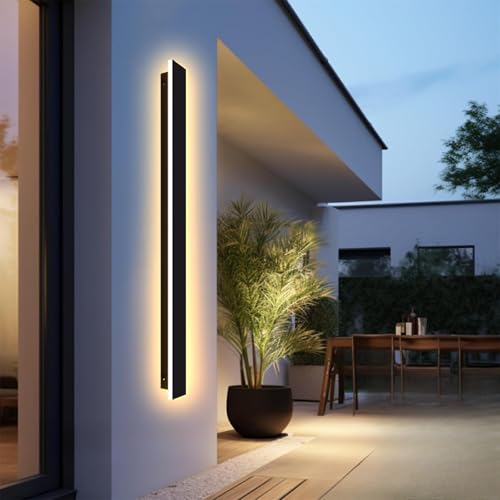 LED extérieure applique murale dimmable lampe longue variable 2700K-6500K