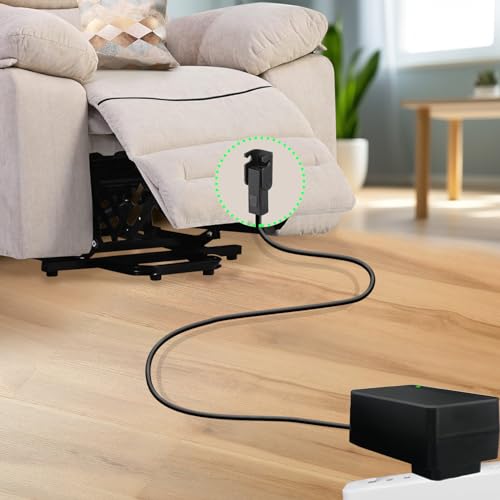 Wall Plug-in Recliner Power Supply,AC/DC Switching Power Supply Transformer 29V 2A Adaptor for Lift Chair or Power Recliner Compatible Model ZB-H290020A-C ZBPOWER