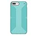 Speck Products Presidio Grip Case for iPhone 8 Plus (Also fits 7 Plus and 6S Plus/6 Plus), Surf Teal/Mykonos Blue
