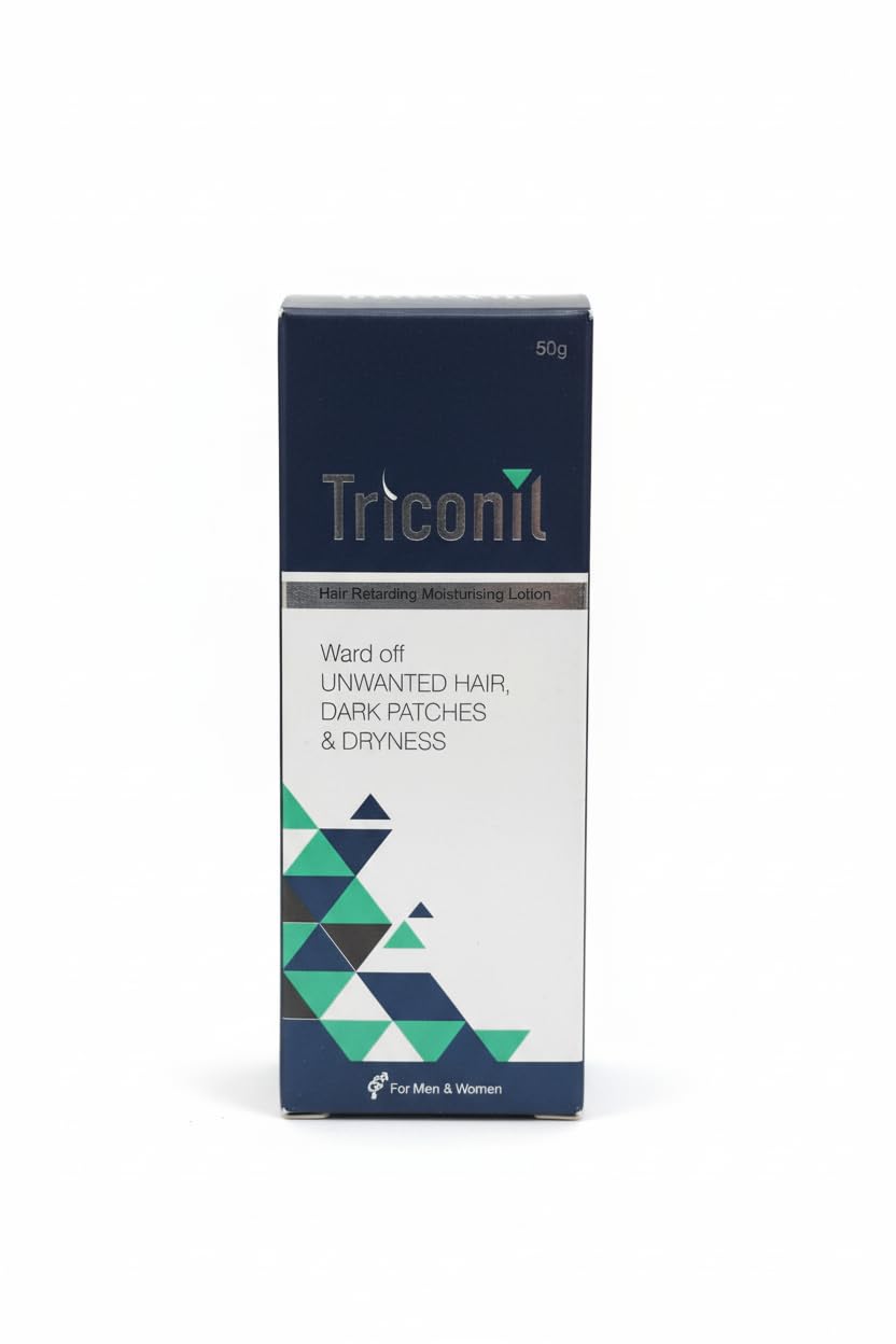 Triconil Unisex Adult Hair Retarding Moisturizing Lotion (50g) | Reduces Unwanted Facial & Body Hairs Growth | Gentle Grow... - Review, Price and Buying Guide