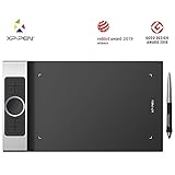 XP-PEN Deco Pro_M Tableta Gráfica de Dibujo Profesional con Lápiz Pasivo de 8192 Niveles a La Presión 11 x 6 Pulgadas con 8 Teclas de Acceso Directo Compatibles para Windows y Mac
