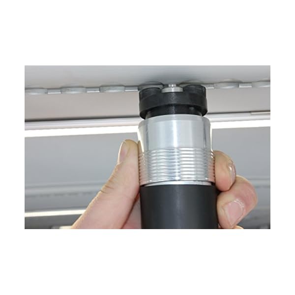 LOADCARE Airline Beam ALU PKW Sperrbalken Sperrstange fÃ¼r Airlineschiene mit PVC SchutzÃ¼berzug Ladungssicherung stufenlos verstellbar Klemmbalken (1100-1660 mm) – Bild 3