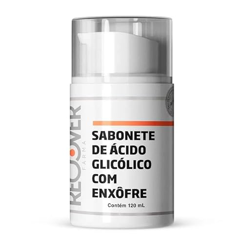 Sabonete de Ácido Glicólico com Enxôfre - 100mL - Recover Farma