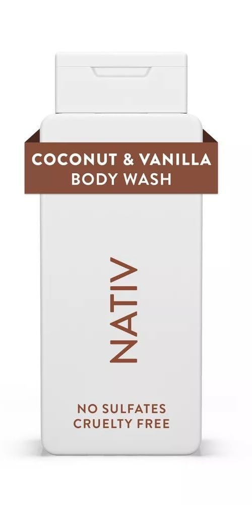 New Limited Edition Collection Body Wash By Nativee - (1) bottle 18 FL OZ (Vanilla & Sandalwood)