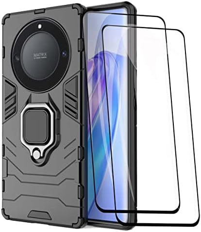 Recensione Cover Honor X9A / Magic 5 Lite: Silicone Blu con Ring