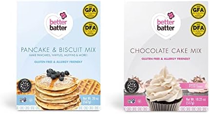 Better Batter Pancake Mix and Chocolate Cake Mix