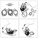 Gettimore Generator Carburetor Kit for Honda EU3000i EU2000i EU3000is Replaces 16100-ZL0-D66 16100-Z0V-D12 with Fuel Filter and Gaskets