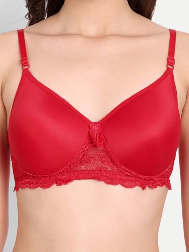 Image of FIMS - Fashion is my style Women Lace Padded Bra Lightly Pad Full Coverage