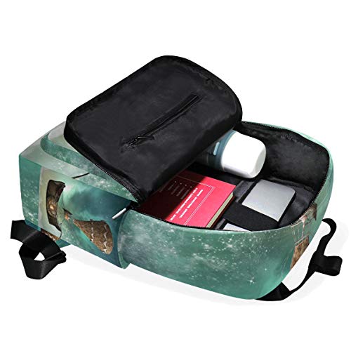 ZOMOY Backpack，Fantasy Steampunk Airship 3D Illustration ，New Casual Laptop Lightweight Daypack Canvas College School Travel Shoulder Bag Camping Climbing Hiking Bags steampunk buy now online