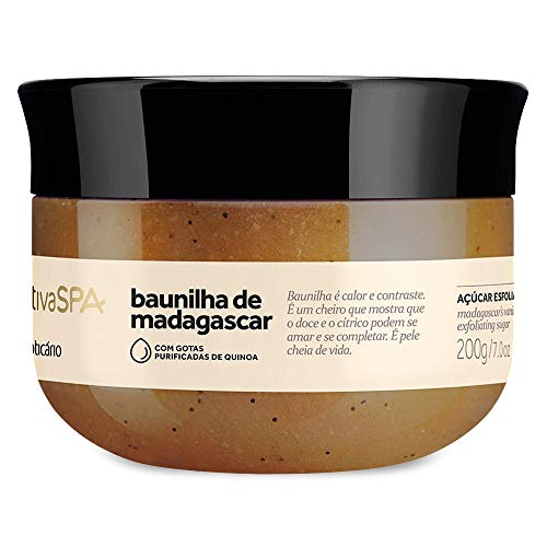 Linha Nativa Spa (Baunilha de Madagascar) Boticario Acucar Esfoliante 200g - (Boticario Nativa Spa Collection Madagascar's Vanilla exfoliating sugar 7.0 oz)