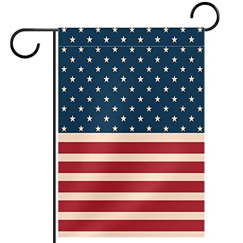 Drapeau de bienvenue extérieur style vintage USA contre la décoloration