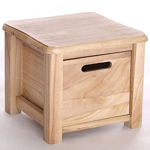 Tabouret à chaussures avec tiroir intégré pour petits espaces de salon