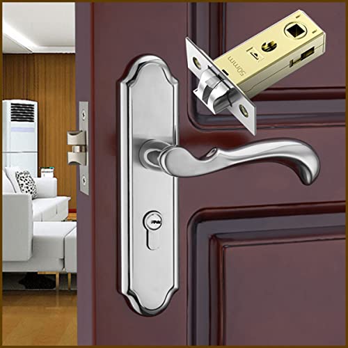 Qrity 50mm Tubular Latch, Forked Mortice Latch, Mute Door Sprung Latch - Image 3