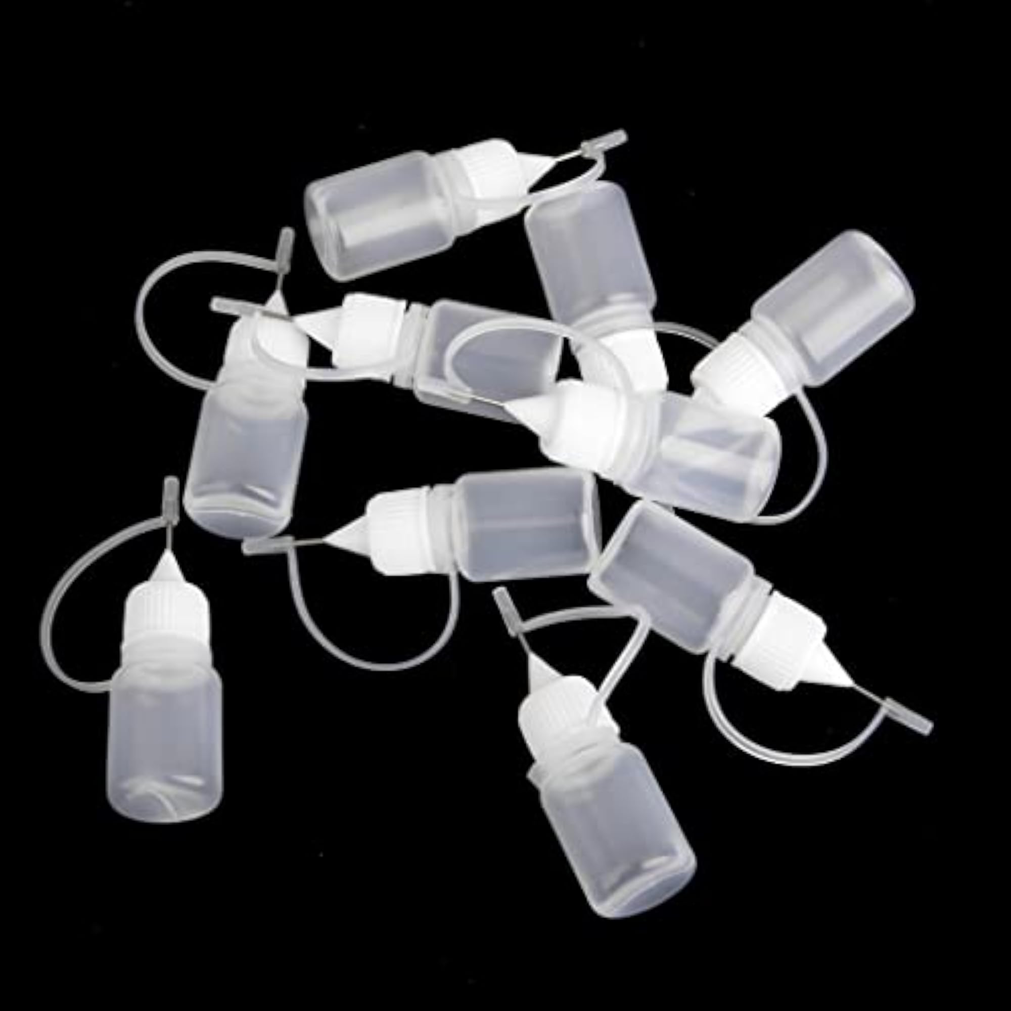 10pcs 5ml Needle Tip Empty Poly Squeezable Dropper Bottles