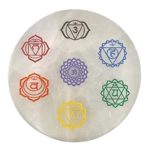 Selenite Charging Plate - Chakra Crystal Energy -16