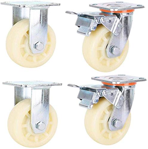 Roulettes Robustes pour chariots industriels pour déplacer 800kg sans abîmer les sols