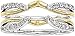 Purvika Jewels 2.00 Ct Round Cut Lab Created Diamond Wedding Ring Guard Wrap, 14K Yellow Gold Finish (Yellow, 4)