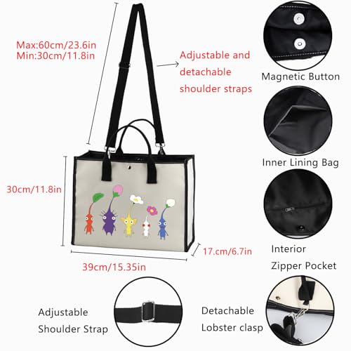 Sac fourre-tout jeu vidéo en toile durable pour gamer passionné