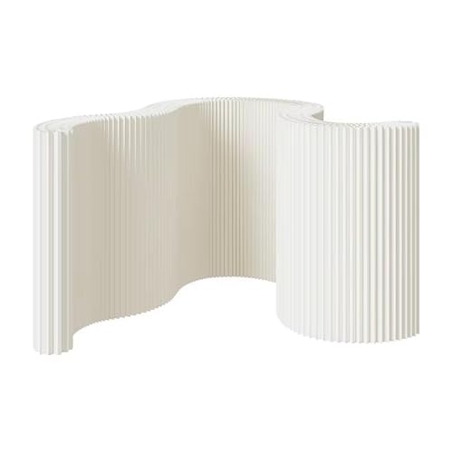 ルーム仕切り ペーパーパーテーション ポータブル 目隠し 間仕切り ローパーテーション ペーパー屏風 折りたたみ式 美容院 衣料品店部屋間仕切り 組み立て不要 ライブバックグラウンドウォール(A幅35cm,長さ200x高い180cm)