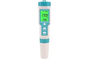 Gomass 7 in 1 ORP/PH/TDS/EC/Salinity/Temp/S.G. Meter for Water