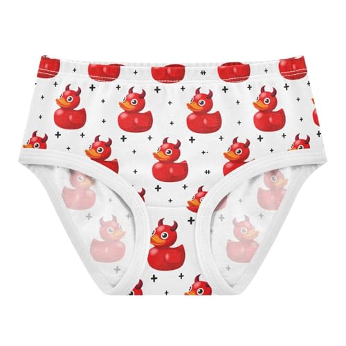 Funny Red Duck Cow Toddler Girls's Underwear 2T 202c1807