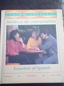 Hardcover Motivos De Conversacion: Essentials of Spanish (English and Spanish Edition) Book