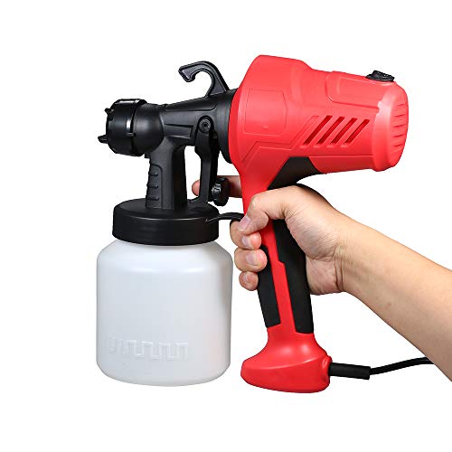 Image of 400W Airless High Pressure Paint Sprayer Electric Gun for DIY Crafts; Wall; Woods and Vehicle; Multicolored