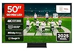 TCL C7K 50 Zoll 4K QD-Mini-LED Fernseher (50C7K, 127 cm, 4K, HDR10, Dolby Vision IQ, Dolby Atmos, DTS:X, HDMI 2.1, AMD FreeSync Premium Pro, AirPlay 2, 144Hz & 288Hz, Google TV, 2025)