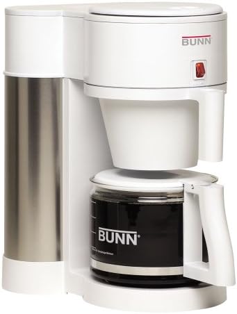 BUNN NHBW Velocity Brew 10-Cup Home Coffee Brewer, White